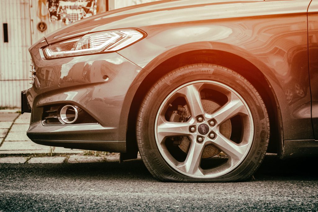 flat tire